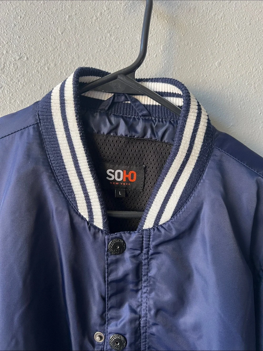 Classic Stadium Navy Bomber Jacket